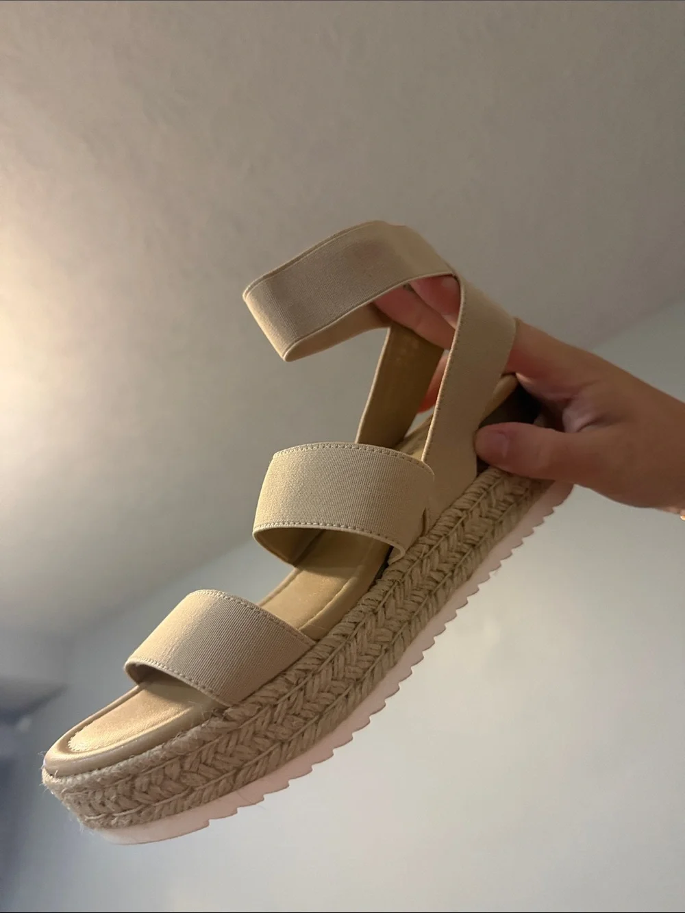 Dream Pairs Espadrille Stretchy Strap Sandals